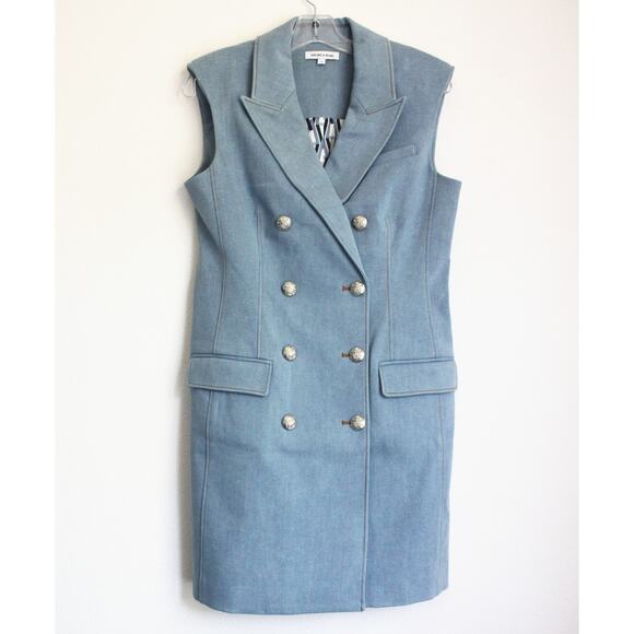 Veronica Beard Jules Denim Dress Size 8